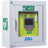 Standard Surface-Mounted AED Wall Cabinet, Zoll AED 3 For, Non-Medical NRZ Safety Inc.