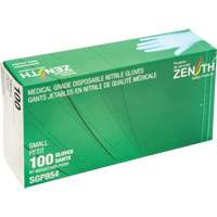 Puncture-Resistant Medical-Grade Disposable Gloves, Small, Nitrile, 3.5-mil, Powder-Free, Blue, Class 2 NRZ Safety Inc.