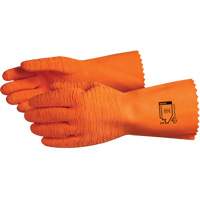 Gants r&eacute;sistants aux produits chimiques Chemstop, Taille 8, 12" lo, Latex, Doublure en Jersey de coton NRZ Safety Inc.