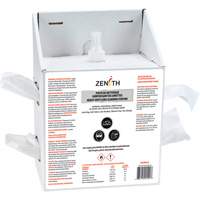 Disposable Premium Lens Cleaning Station, Cardboard, 8" L x 5" D x 12.5" H NRZ Safety Inc.
