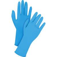 Disposable Gloves, X-Large, Latex, 14-mil, Powder-Free, Blue NRZ Safety Inc.