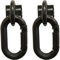 Safety Chain Magnetic Ring & Carabiner Set, Black NRZ Safety Inc.