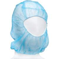 Disposable Hood, Polypropylene, Blue NRZ Safety Inc.