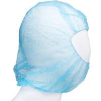 Disposable Hood, Polypropylene, Blue NRZ Safety Inc.