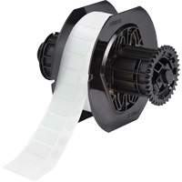 &eacute;tiquettes pour laboratoire et couvercles de flacon r&eacute;sistant aux produits chimiques de s&eacute;rie B33, Polyester, 1" lo x 0,5" h, Blanc NRZ Safety Inc.