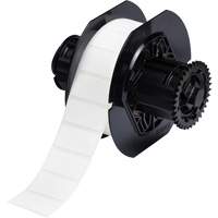 &eacute;tiquettes en tissu avec rev&ecirc;tement en polyamide B33, Nylon, 1,5" lo x 0,75" h, Blanc NRZ Safety Inc.