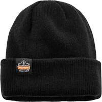N-Ferno&reg; Zippered Rib Knit Beanie Hat, One Size, Black NRZ Safety Inc.