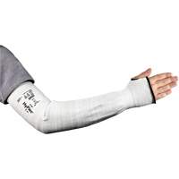 HyFlex&reg; 11-211 Series Wide Cut Resistant Sleeve, Intercept, 18", ASTM ANSI Level A2/EN 388 Level 2, Grey NRZ Safety Inc.