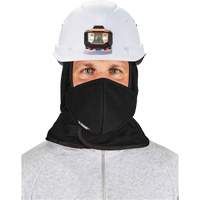 N-Ferno&reg; Winter Hard Hat Liner with Mouthpiece, Fleece Lining, One Size, Black NRZ Safety Inc.