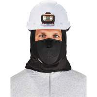 N-Ferno&reg; 3-Layer Winter Hard Hat Liner with Mouthpiece, Fleece Lining, One Size, Black NRZ Safety Inc.