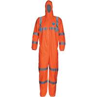 Combinaison haute visibilit&eacute; avec capuchon, Petit, Orange, Tyvek 500 NRZ Safety Inc.