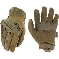 M-Pact&reg; Coyote Tactical Impact Gloves, 8, Synthetic Palm, Hook & Loop Cuff NRZ Safety Inc.