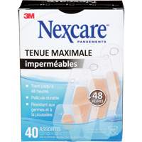 Pansements imperm&eacute;ables &agrave; tenue maximale Nexcare, Assorti, Plastique, St&eacute;rile NRZ Safety Inc.