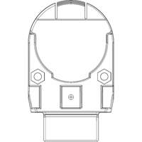 Adaptateur de casque de s&eacute;curit&eacute; pour serre-t&ecirc;tes VeriShield de Howard Leight NRZ Safety Inc.