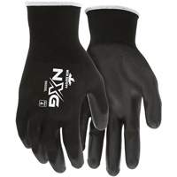 Coated Gloves, Large, Polyurethane Coating, 13 Gauge, Polyester Shell NRZ Safety Inc.