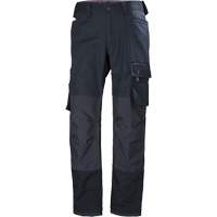 Oxford Work Pants, Cotton, Navy Blue, Size 42 NRZ Safety Inc.