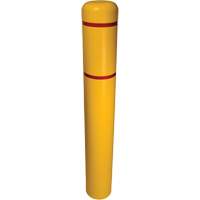 Bollard Cover, 4" Dia. x 54" L, Yellow NRZ Safety Inc.