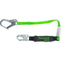 Miller&reg; HP Shock-Absorbing Lanyard, 4', Locking Rebar Hook Center, Locking Snap Hook Leg Ends, Polyester NRZ Safety Inc.