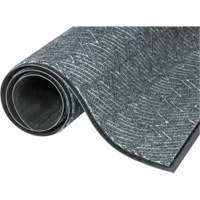 Triathlon Performance Entrance Mats, Wiper/Scraper, 6' x 10' x 7/16", Cool Grey NRZ Safety Inc.