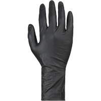 Gants jetables KeepKleen, Grand, Nitrile, 8 mils, Sans poudre, Noir NRZ Safety Inc.