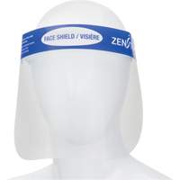 Visi&egrave;re jetable avec harnais de t&ecirc;te, PET NRZ Safety Inc.