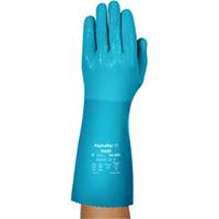 AlphaTec&reg; 04-003 Chemical Resistant Gloves, Size 8, 14" L, Nitrile/PVC, Fleece Inner Lining, Winter Weight NRZ Safety Inc.