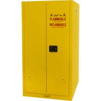 Flammable Storage Cabinet, 60 gal., 2 Door, 34" W x 65" H x 34" D NRZ Safety Inc.