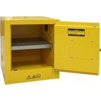 Flammable Storage Cabinet, 4 gal., 1 Door, 17" W x 22" H x 18" D NRZ Safety Inc.