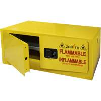 Flammable Storage Cabinet, 12 gal., 2 Door, 43" W x 18" H x 18" D NRZ Safety Inc.