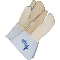 Gants &agrave; trois doigts en cuir, Cuir fleur de vache, Taille 9 NRZ Safety Inc.