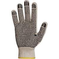 Gant en tricot avec pois de PVC Sure Grip, Poly/coton, Un c&ocirc;t&eacute;, Calibre 7, T-petit NRZ Safety Inc.