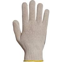 Gant en tricot avec pois de PVC Sure Grip, Poly/coton, Un c&ocirc;t&eacute;, Calibre 7, T-petit NRZ Safety Inc.