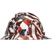V-Gard&reg; Hydro Dip Full Brim Hard Hat, Ratchet Suspension, ANSI Type I/CSA Type 1 NRZ Safety Inc.