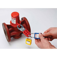 Drinking Fountain Safety Cover & Plug Valve Lockout, Valve/Water Tap Kit NRZ Safety Inc.