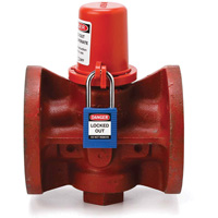 Drinking Fountain Safety Cover & Plug Valve Lockout, Valve/Water Tap Kit NRZ Safety Inc.