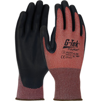 Gants r&eacute;sistants aux coupures G-Tek PolyKor X7 Neuroma, Taille Petit, Calibre 18, Rev&ecirc;tement Polyur&eacute;thane, Enveloppe en Poly&eacute;thyl&egrave;ne, ASTM ANSI niveau A3/EN 388 niveau C NRZ Safety Inc.