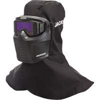 Rebel ADF Welding Mask, 3.5" L x 1.3" W View Area, 3/5-12 Shade Range, Black NRZ Safety Inc.
