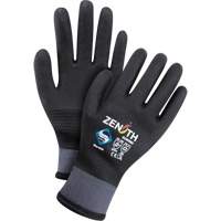 Gants enduits ZX-30° de premi&egrave;re qualit&eacute;, T-Grand, R&ecirc;vetement Mousse de PVC, Calibre 15, Enveloppe en Nylon NRZ Safety Inc.