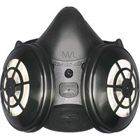 Comfort-Air&reg; 400Nx Black Half Mask without Exhalation Valve N95 Kit, Elastomer/Rubber, Small/Medium NRZ Safety Inc.