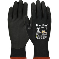 Gants compatibles avec les &eacute;crans tactiles ATG MaxiFlex Cut, Taille T-petit, Calibre 15, Rev&ecirc;tement Mousse de nitrile, Enveloppe en Polyester/Kevlar, ASTM ANSI niveau A4/EN 388 niveau 3/EN 388 niveau D NRZ Safety Inc.