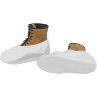 Shoe Covers, One Size, Microporous, White NRZ Safety Inc.