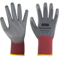 Gants de protection contre les coupures WorkEasy, Taille 6/T-petit, Calibre 13, Rev&ecirc;tement Polyur&eacute;thane, Enveloppe en Polyester, EN 388 niveau 1 NRZ Safety Inc.
