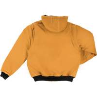 Blouson d'aviateur en toile lourde avec capuchon, Hommes, Petit, Brun NRZ Safety Inc.