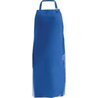 Endurosaf Bib Apron, Polyurethane, 50" L x 34" W, Blue NRZ Safety Inc.