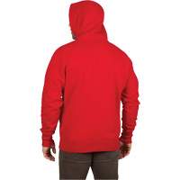 Heavy-Duty Pullover Hoodie, Men's, Small, Red NRZ Safety Inc.
