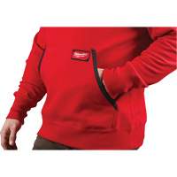 Heavy-Duty Pullover Hoodie, Men's, Small, Red NRZ Safety Inc.