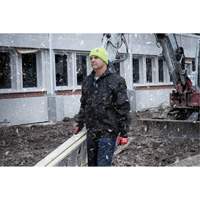 High-Visbility Cuffed Beanie, One Size, Green NRZ Safety Inc.