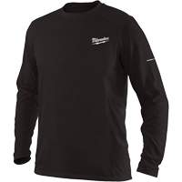 T-shirt &agrave; manches longues Workskin, Hommes, Petit, Noir NRZ Safety Inc.