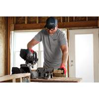 T-shirt de travail hybride, Hommes, Petit, Gris NRZ Safety Inc.