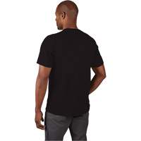 T-shirt de travail hybride, Hommes, Petit, Noir NRZ Safety Inc.